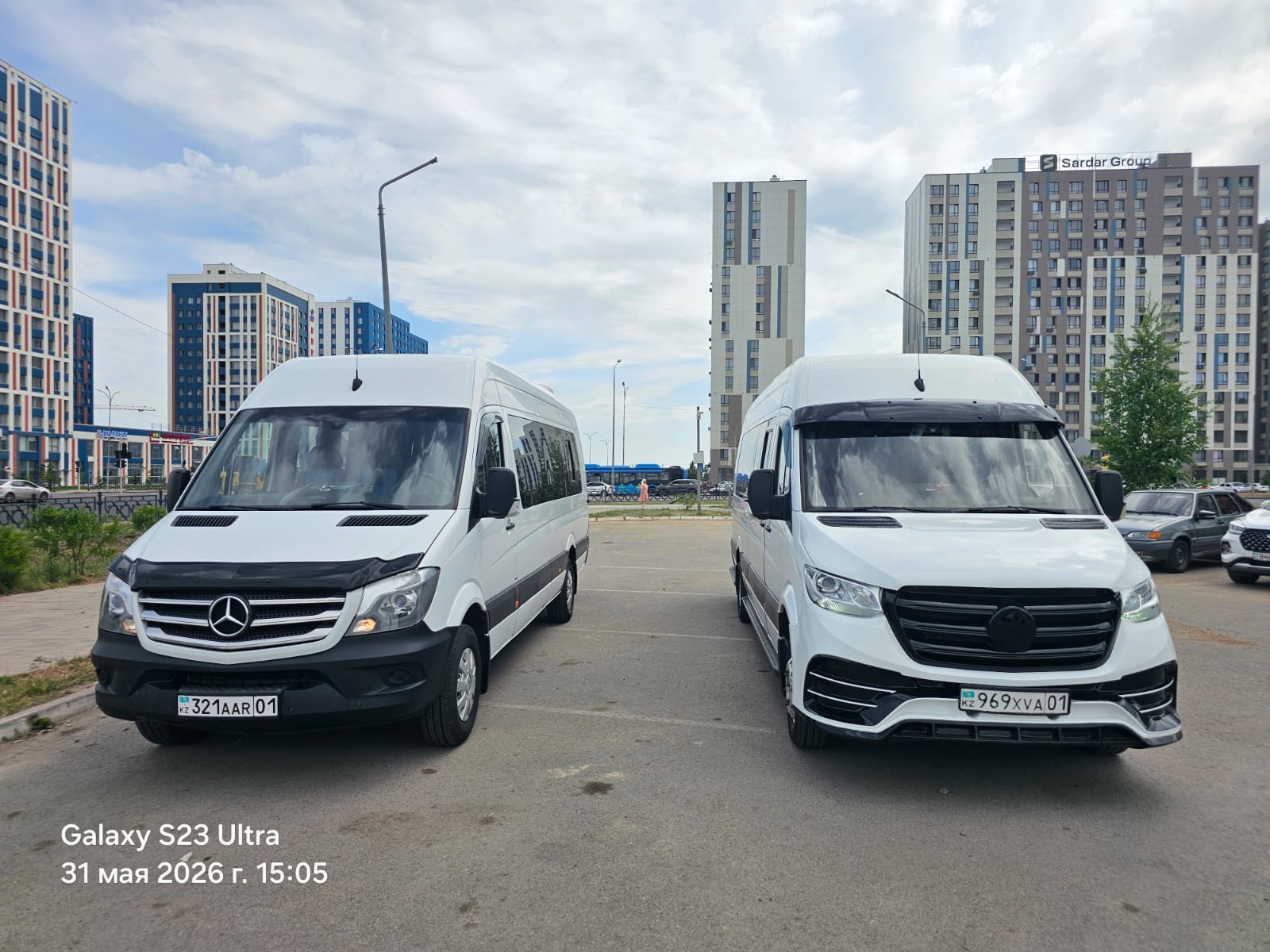 Mercedes Sprinter двойной